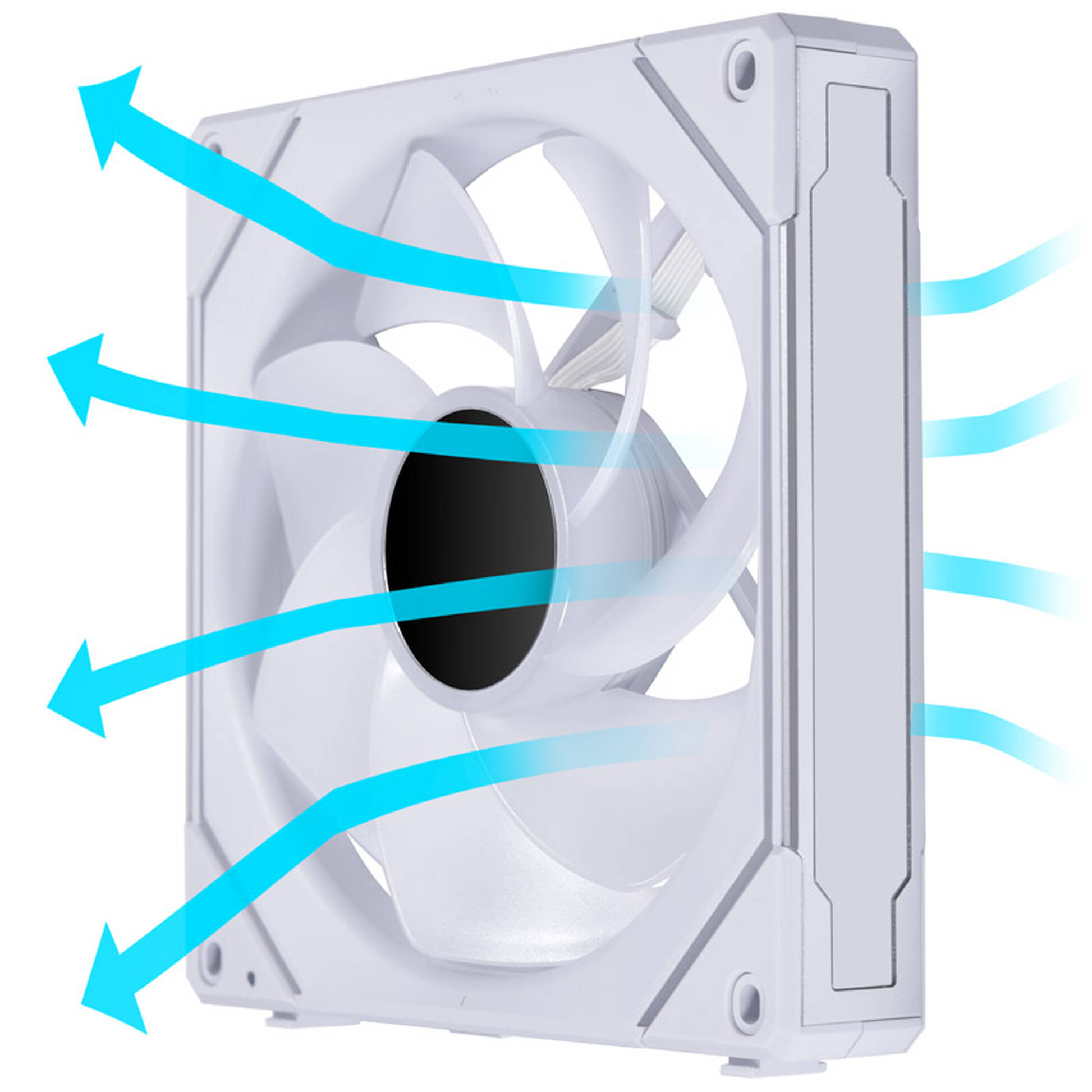 FtohĂ«s pĂ«r KasĂ« Lian Li UNI SL-Infinity Reverse Blade / 140mm / 1600 RPM / ARGB / PWM â BardhĂ« - 5
