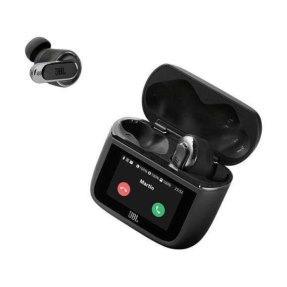 Kufje pa kabllo JBL Tour Pro 3 / TWS / Bluetooth 5.3 / 10.2mm + 5.1x2.8mm / 20-40000Hz / LDAC / True Adaptive Noise Cancelling 2.0 / 6 Mikrofona - Zezë - 4