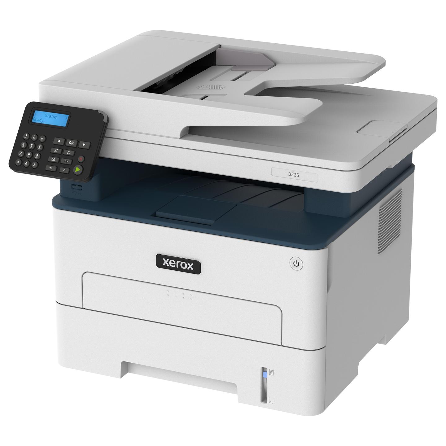 Printer Multifunksional Xerox B225, Laser Monokrom, A4, 34 ppm, 3 në 1, ADF 50-fletësh, Duplex, Wi-Fi, Ethernet, USB 2.0 - Bardhë - 4
