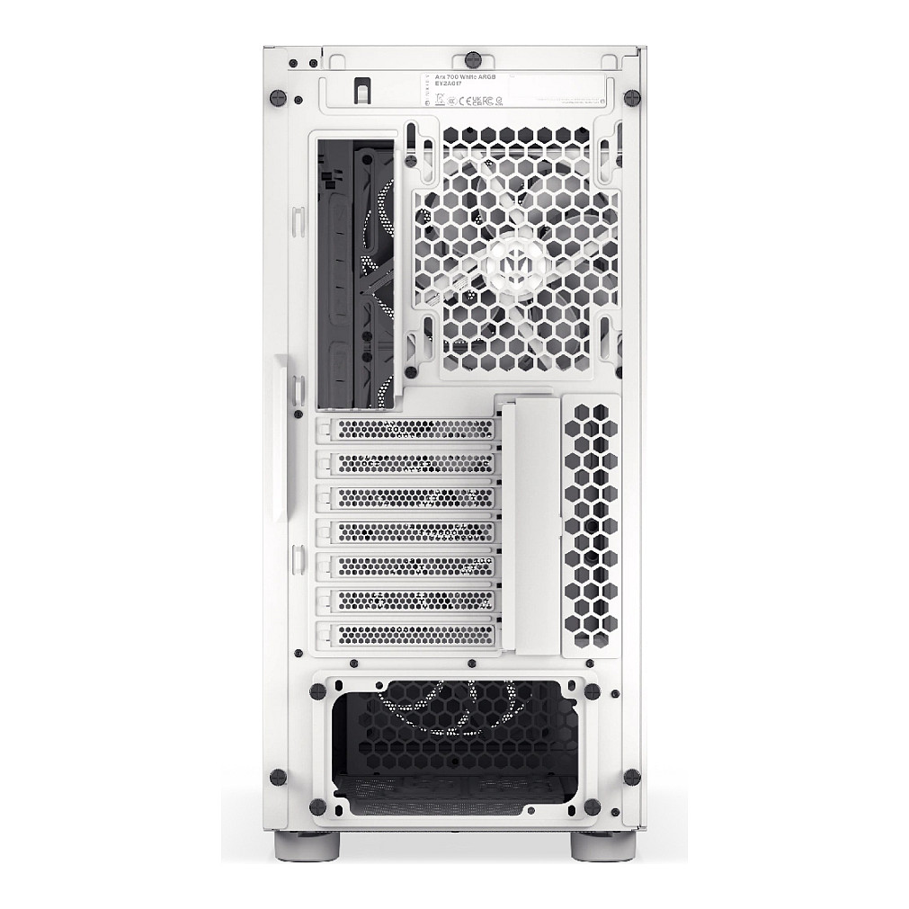 Kasë PC ENDORFY Arx 700 White ARGB / Mid Tower / ATX / 3x 140mm Front + 1x 140mm Rear Fan / ARGB / Mesh - Bardhë - 23