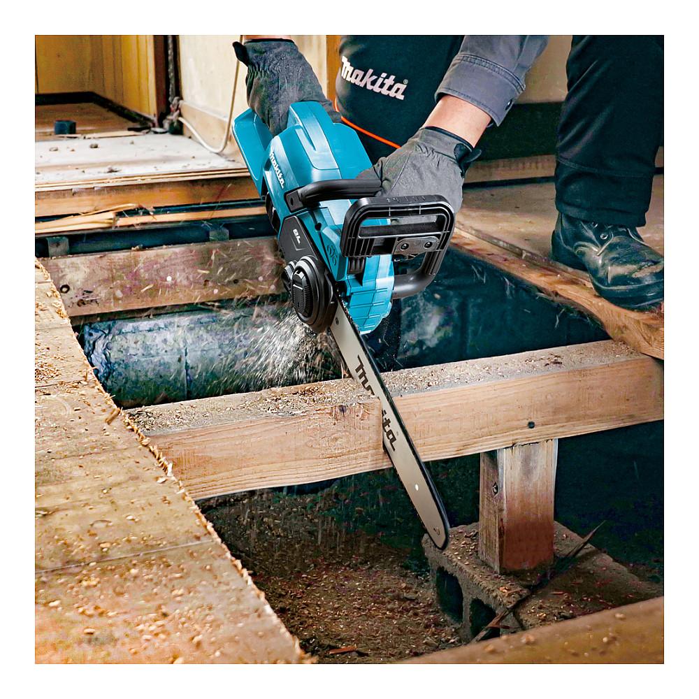 Sharrë me Zinxhir me Bateri Makita DUC307ZX2, 18V, Brushless, Shpatë 300mm, 7.7m/s - Blu - 16