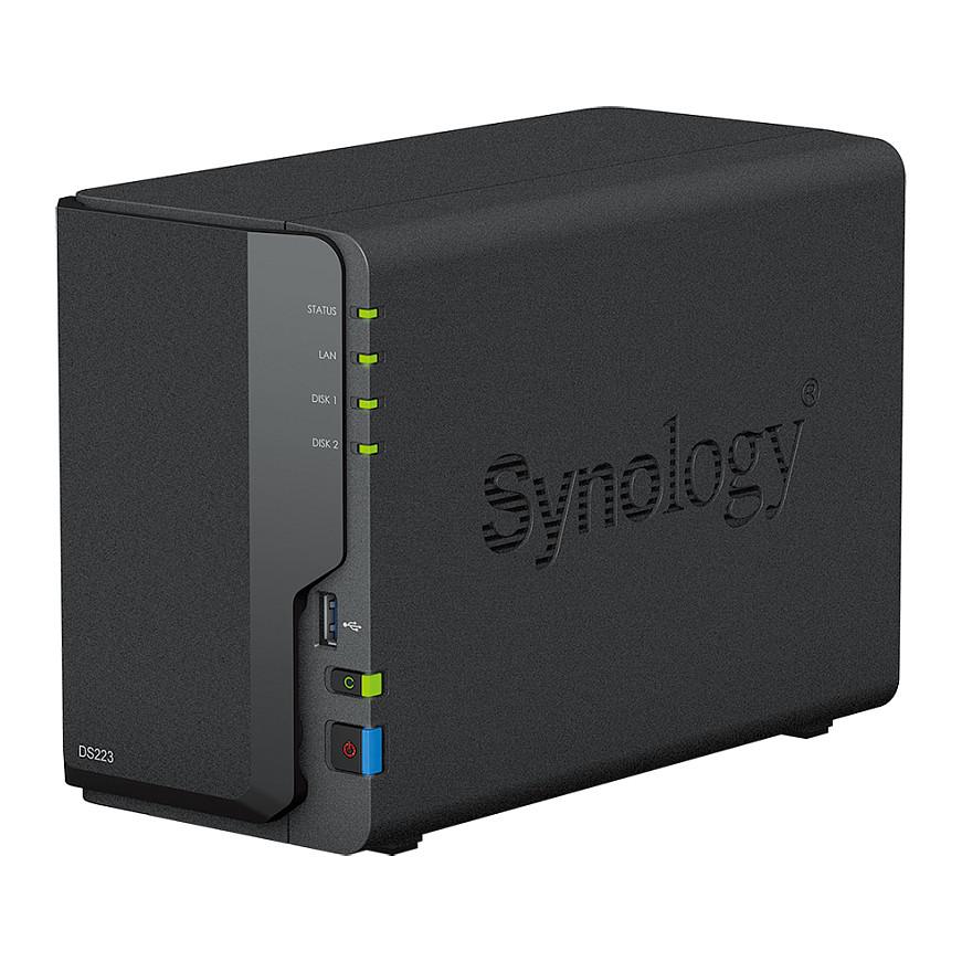 Synology DiskStation DS223 2-Bay NAS Realtek RTD1619B Quad-Core 1.7GHz 2GB DDR4 1GbE – E Zezë - 3
