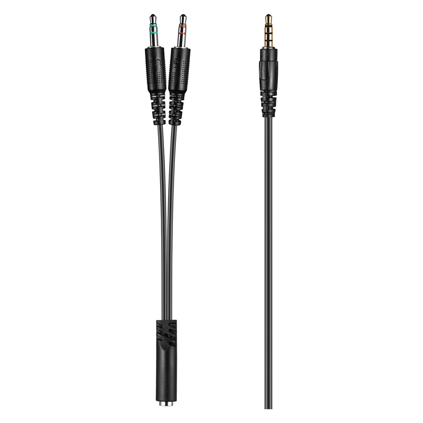 Kufje me kabllo Sandberg MiniJack Chat Headset 126-15 / 3.5mm / 40mm / 20-20000Hz / Mikrofon / 1.8m - Zezë - 3
