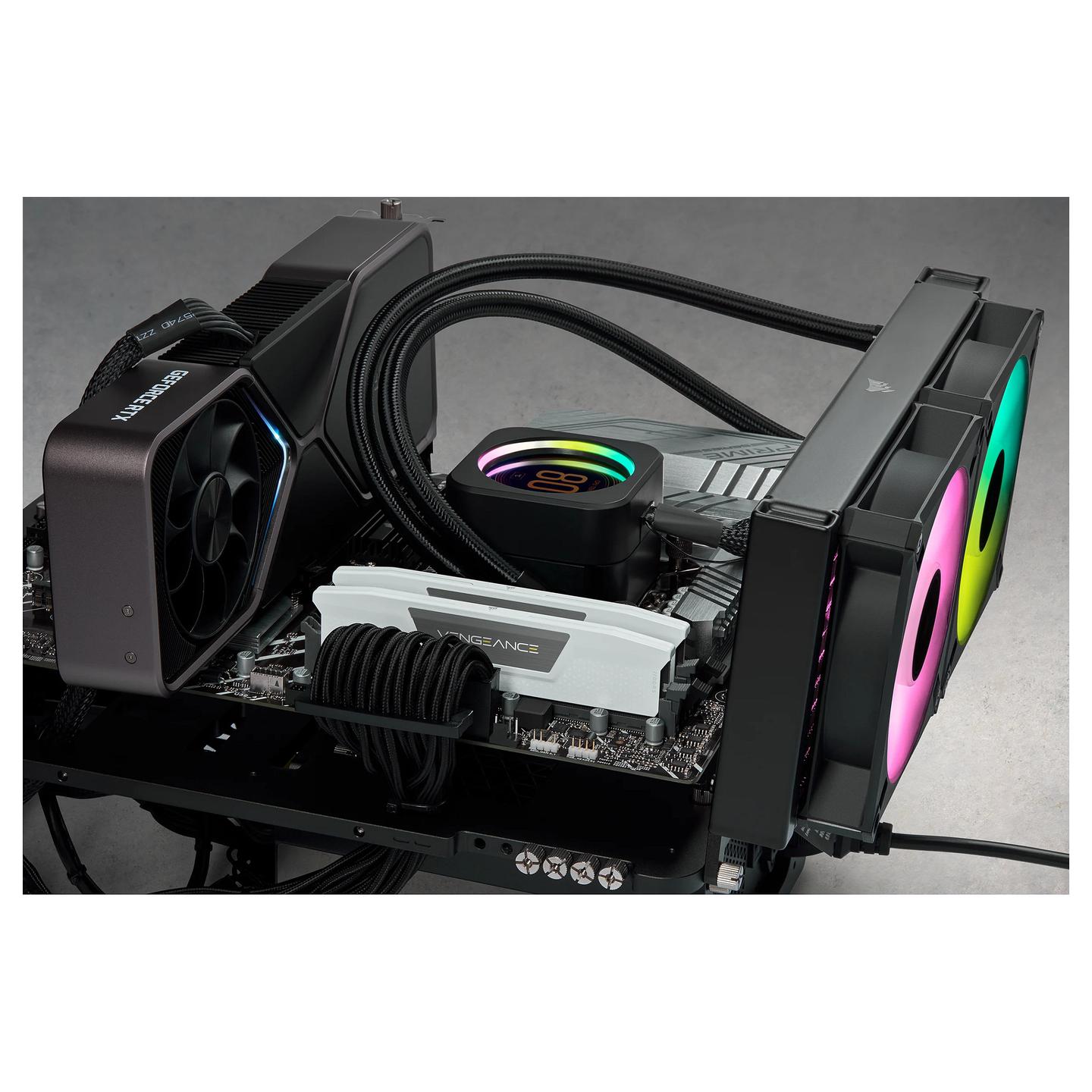 RAM Memorie DDR5 Corsair Vengeance, 32GB (2x16GB), 6000MHz, CL36, 288-pin, 1.35V - Bardhë - 6