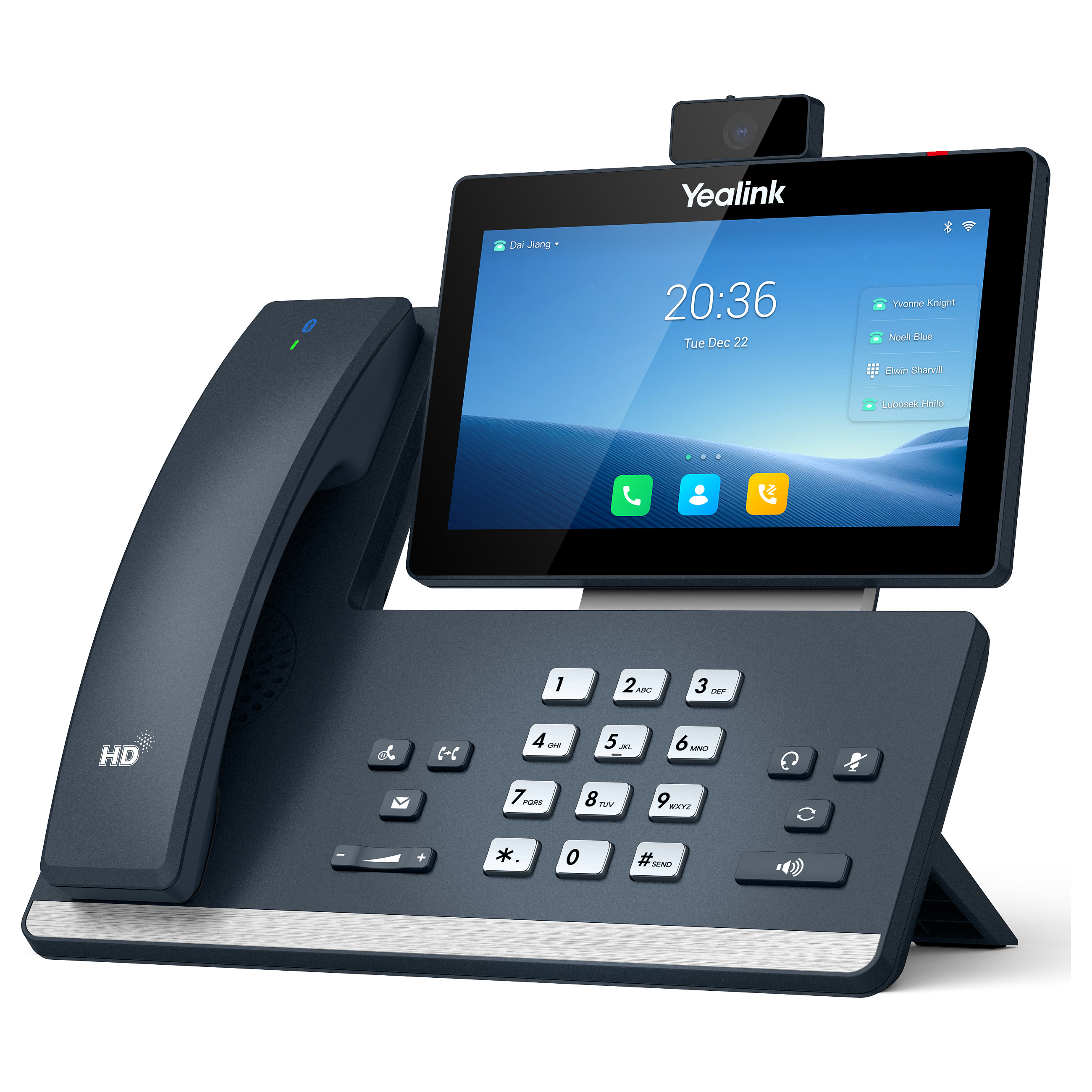 Telefon VoIP Yealink SIP-T58W Pro / 7" / WiFi & Bluetooth - Gri - 2