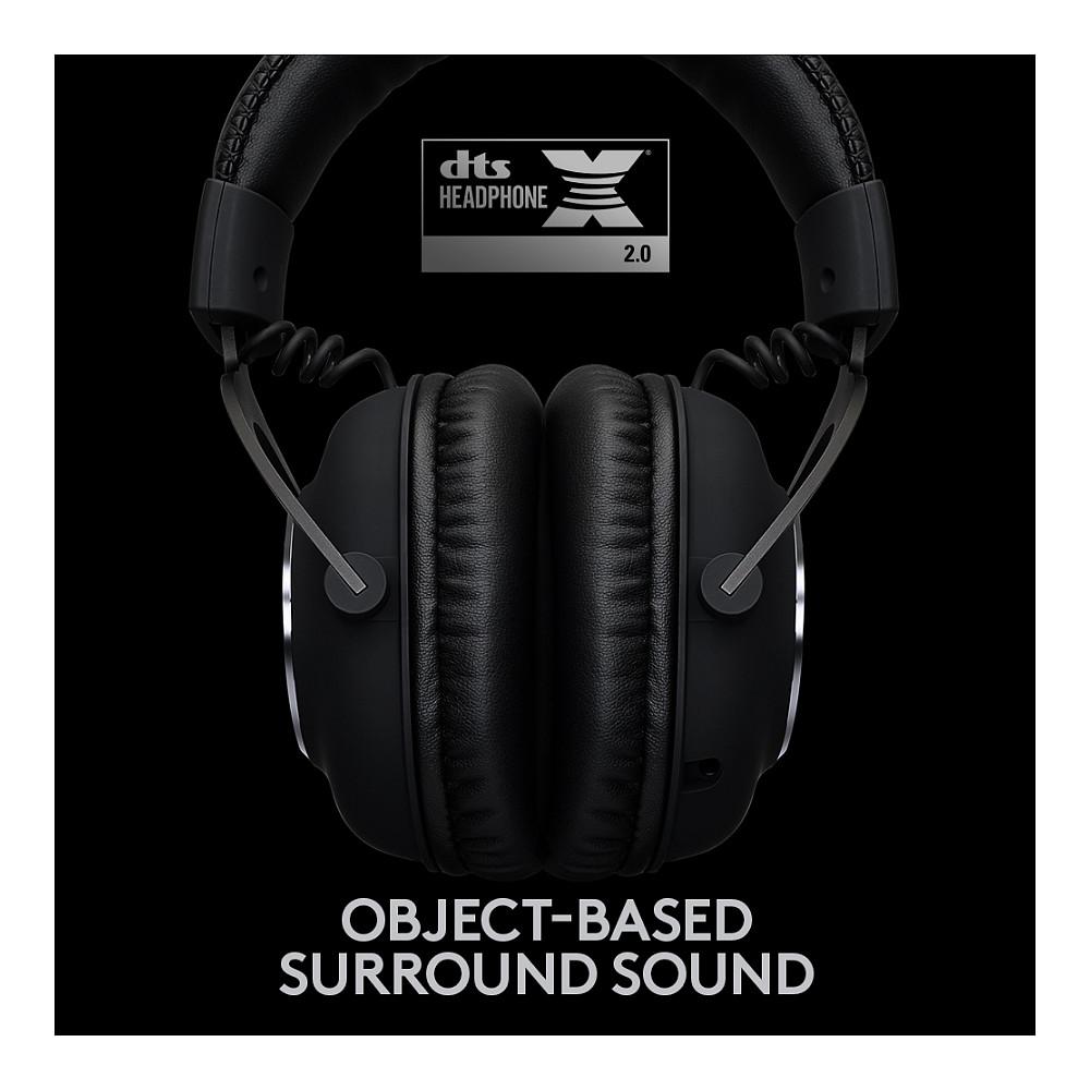 Kufje Gaming Logitech G Pro X / Wireless LIGHTSPEED / 50mm / DTS Headphone:X 2.0 / Blue VO!CE / Mikrofon i Heqshëm / 20 Orë - Zezë - 11