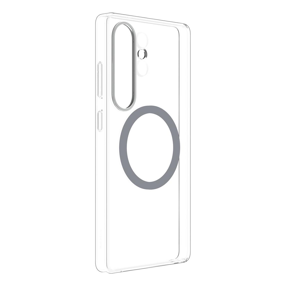 Case për Telefon Samsung Galaxy S25 Ultra, Clear Magnet Case, GP-FPS938SAATW, Karikim Magnetik – Transparent - 2