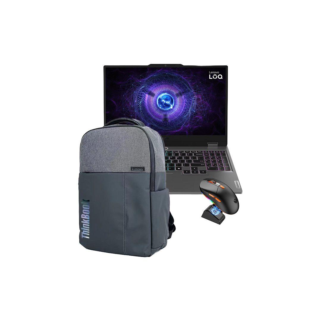 Laptop Gaming Lenovo NB LOQ 15IRX9 + Çantë për Laptop Lenovo BP550 / B53-104 + Maus Gaming Meetion GW38