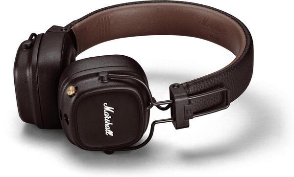 Kufje pa kabllo Marshall Major IV, On-Ear, Bluetooth 5.0, 40 mm, 20–20000 Hz, 80+ orë - Kafe - 2