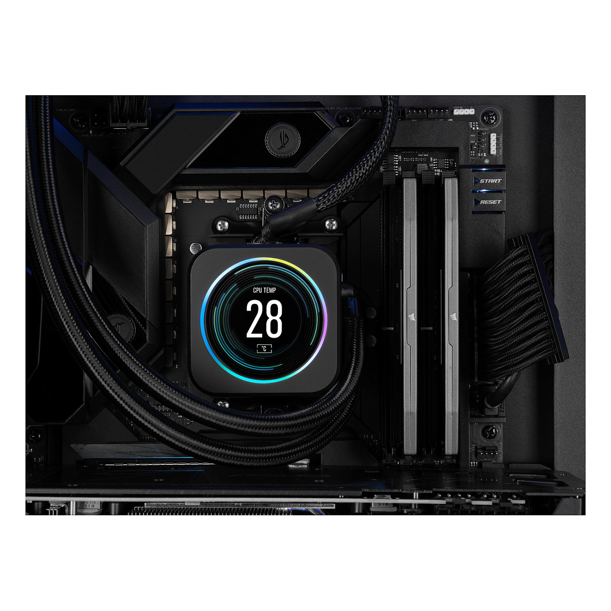 RAM Memorie DDR5 Corsair Vengeance / 32GB (2x16GB) / DIMM / 5200MHz / 288-pin - Gri - 4