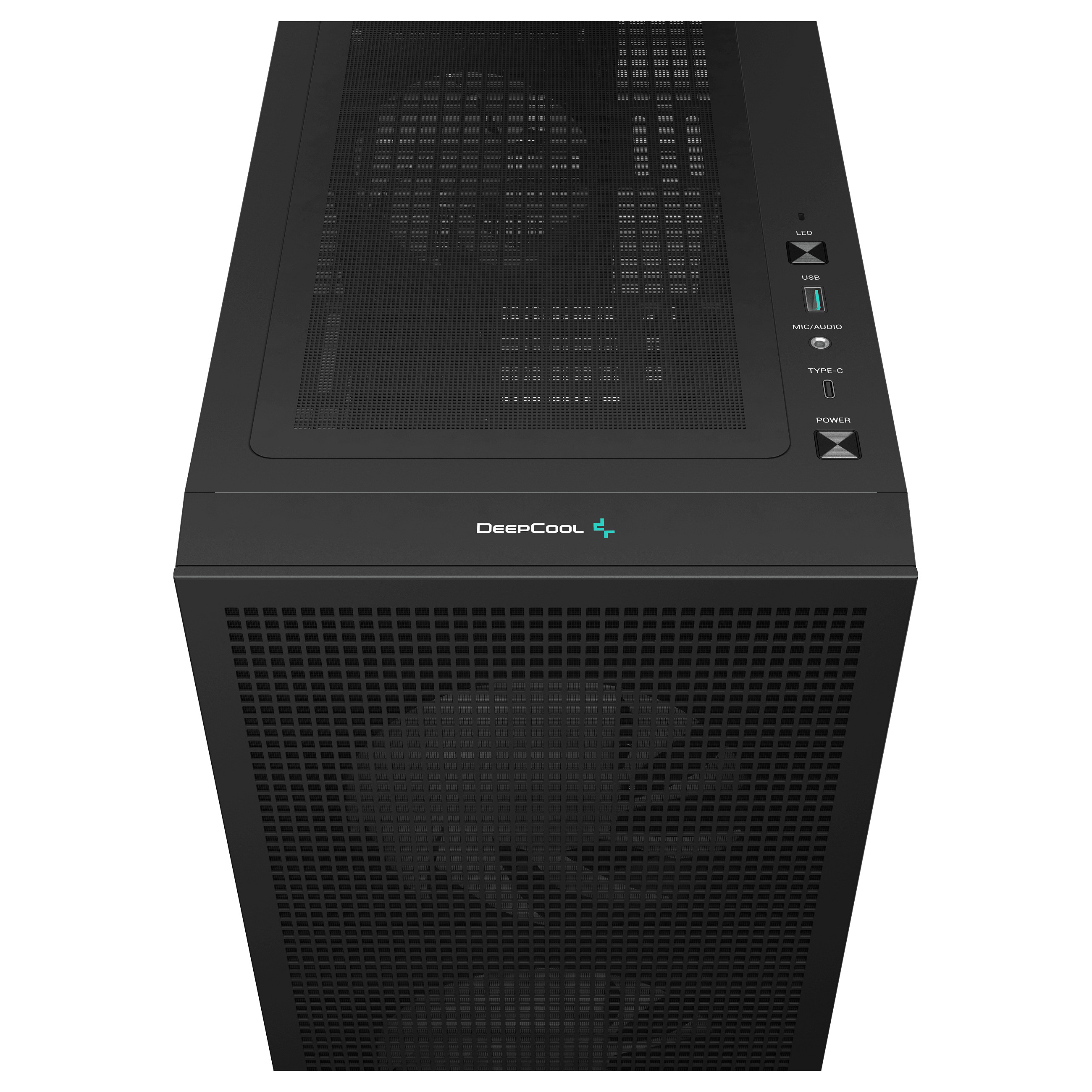 Kasë PC DeepCool CH360 / Mini Tower / Micro ATX / 2x 140mm + 1x 120mm ARGB Fan / Tempered Glass / Mesh / 360mm Radiator - Zezë - 8