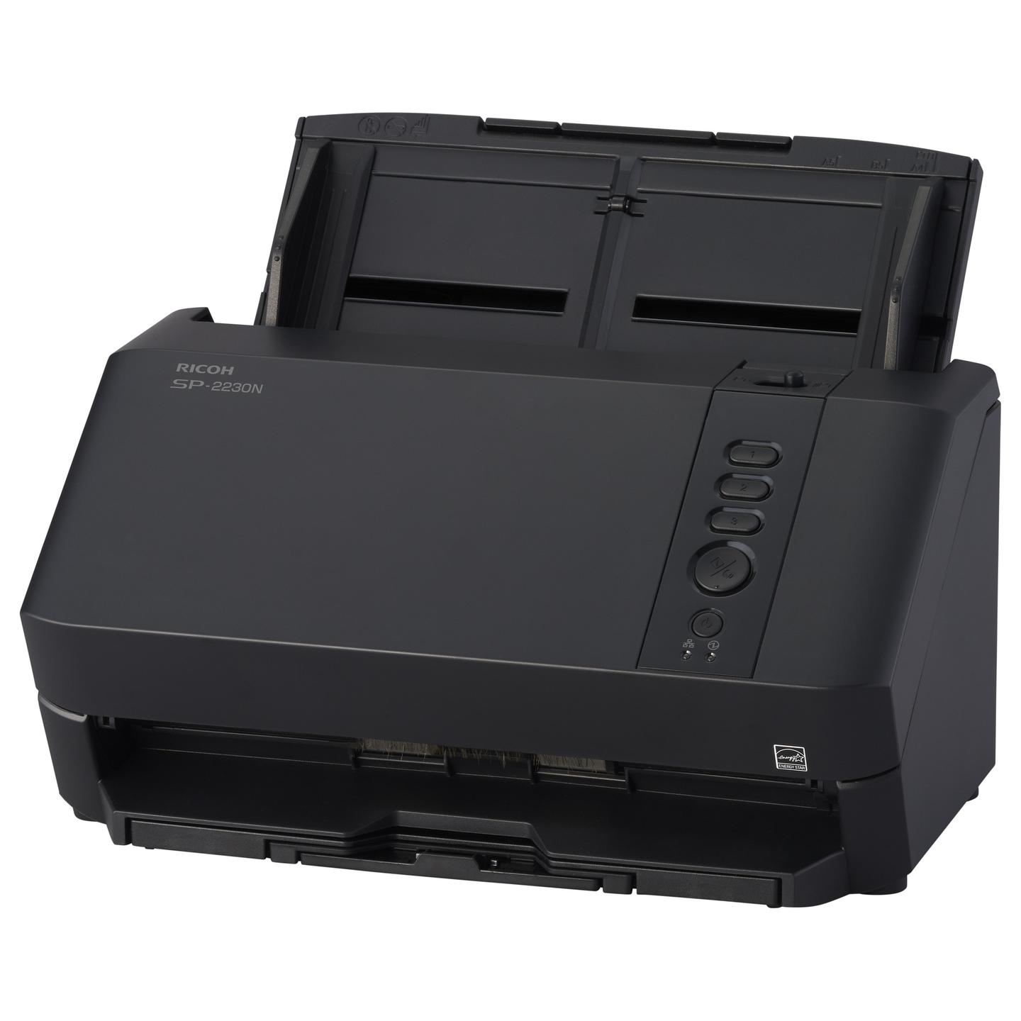 Skaner RICOH SP-2230N / A4 / Duplex / 600 DPI / 30 ppm / 60 ipm / ADF 80 Fletë / USB / Ethernet - Zezë - 3