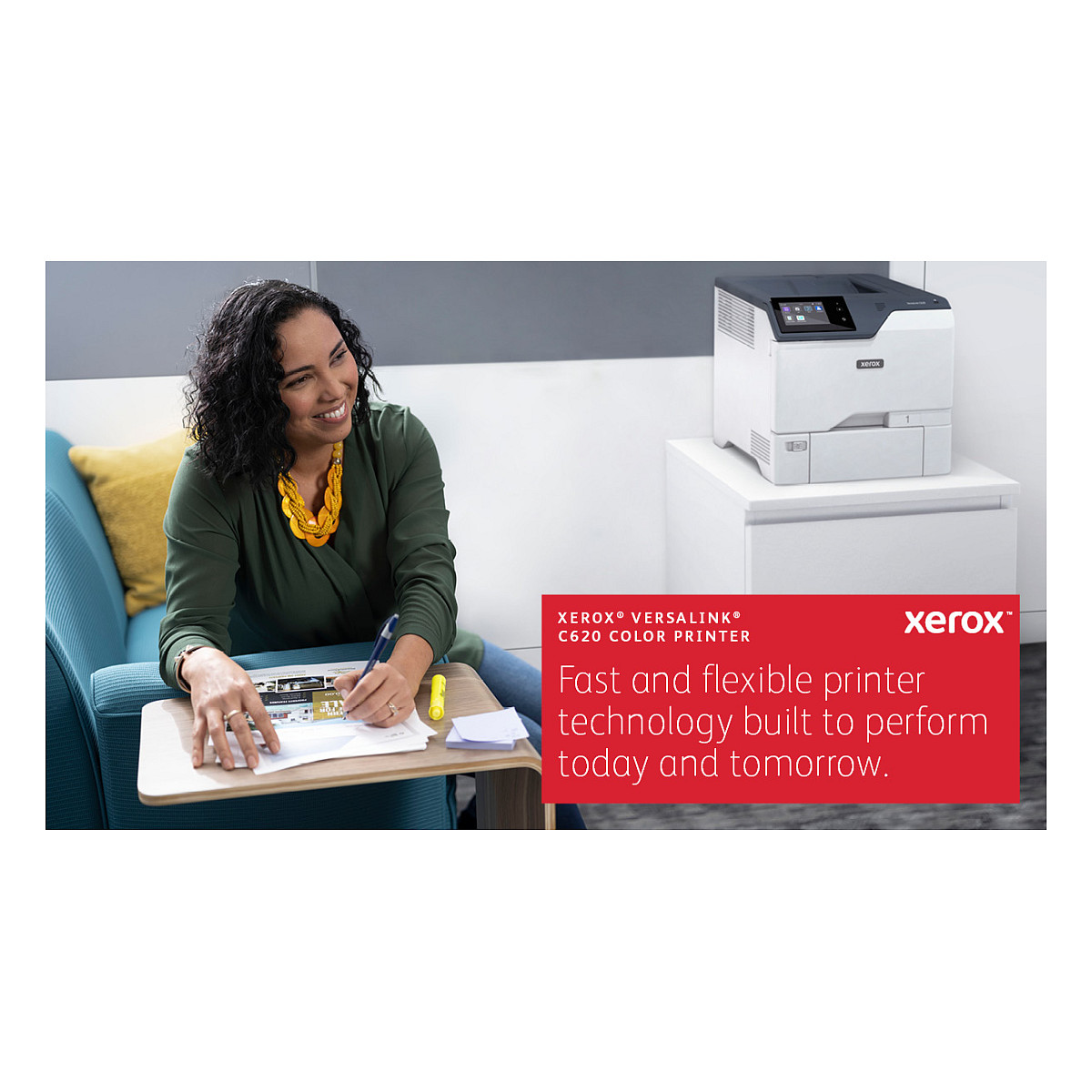Printer Laser Xerox VersaLink C620V_DN / Laser me Ngjyra / A4 / 1200 × 1200 DPI / Duplex - Gri/Bardhë - 8