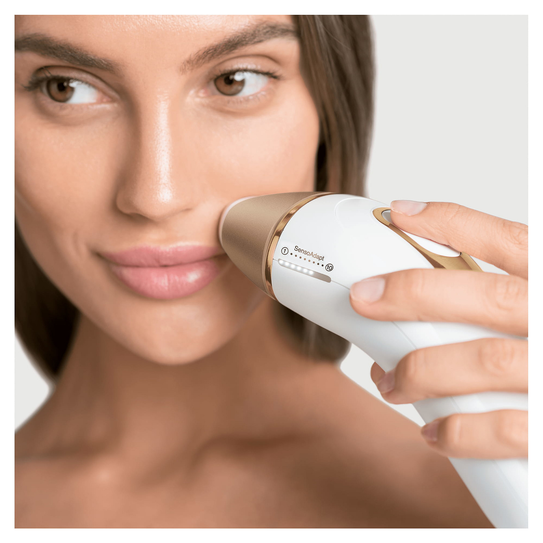 Depilator elektrik IPL Braun Silk-expert Pro 5 PL5243 / Skin Pro 2.0 / 10 Nivele Intensiteti / 400.000 Impulse – Bardhë/Gold - 4