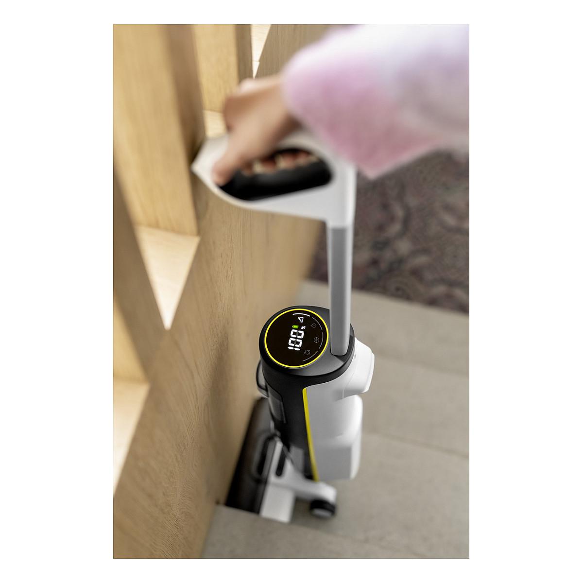 Pastrues Dyshemeje Kärcher FCV 4 Dry Pet & Home, 3-Në-1, Aspirim, Larje dhe Tharje, 18V, 45 Min - Zezë, Bardhë - 6