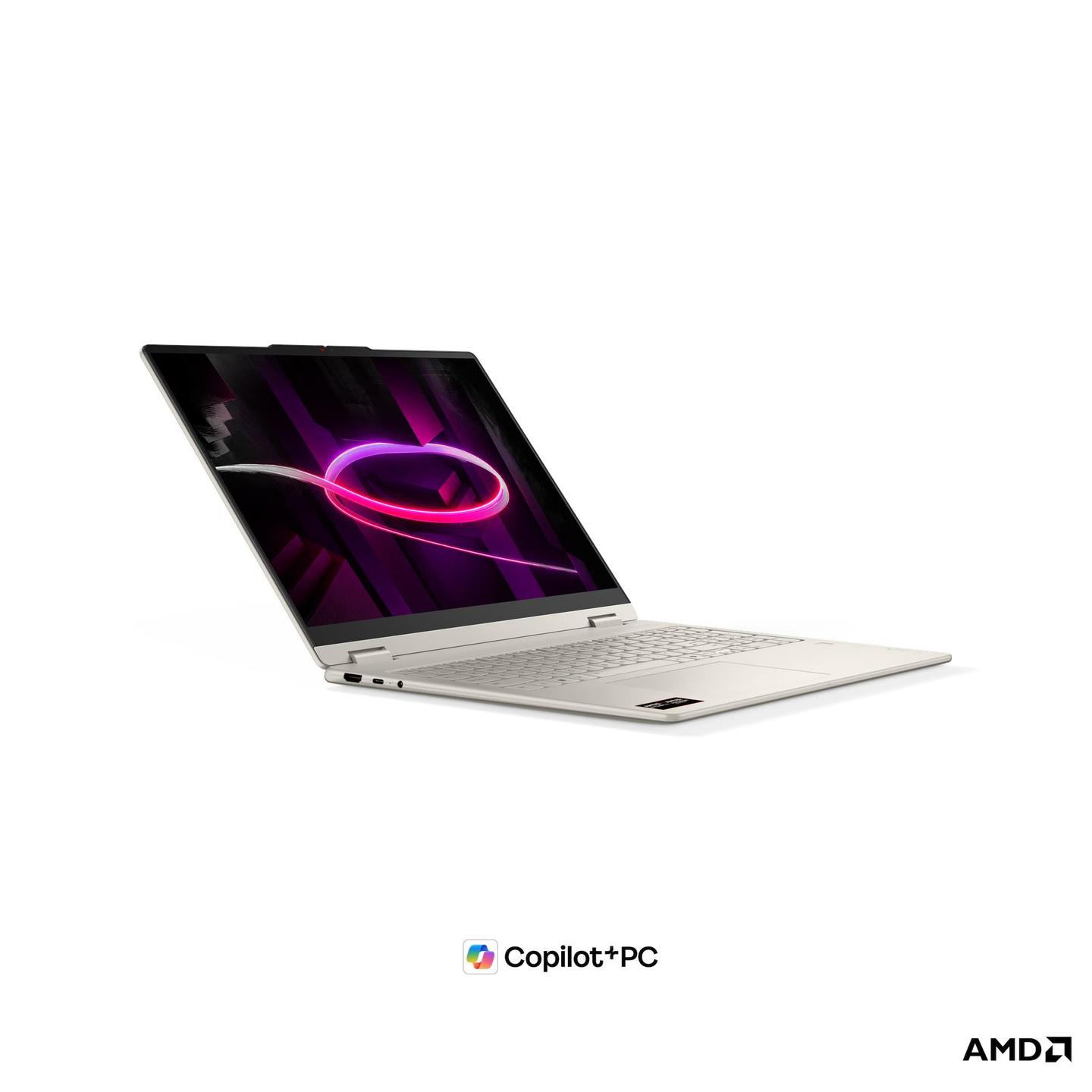 Laptop Lenovo Yoga 7 16AGP11 / 2-in-1 / Ryzen AI 9 465 / 32GB LPDDR5X / 1TB / 16" WUXGA OLED Touch 60Hz / Radeon 880M - Bardhë - 4