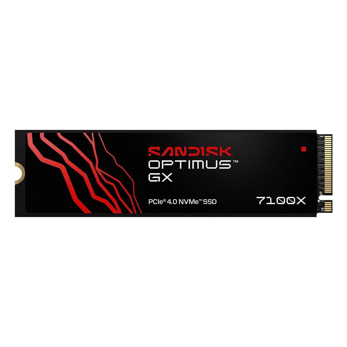 SSD e Brendshme SanDisk Optimus GX 7100X, 2TB, M.2 2280, PCIe 4.0 x4 NVMe 2.0, 7250MB/s Read, 6900MB/s Write