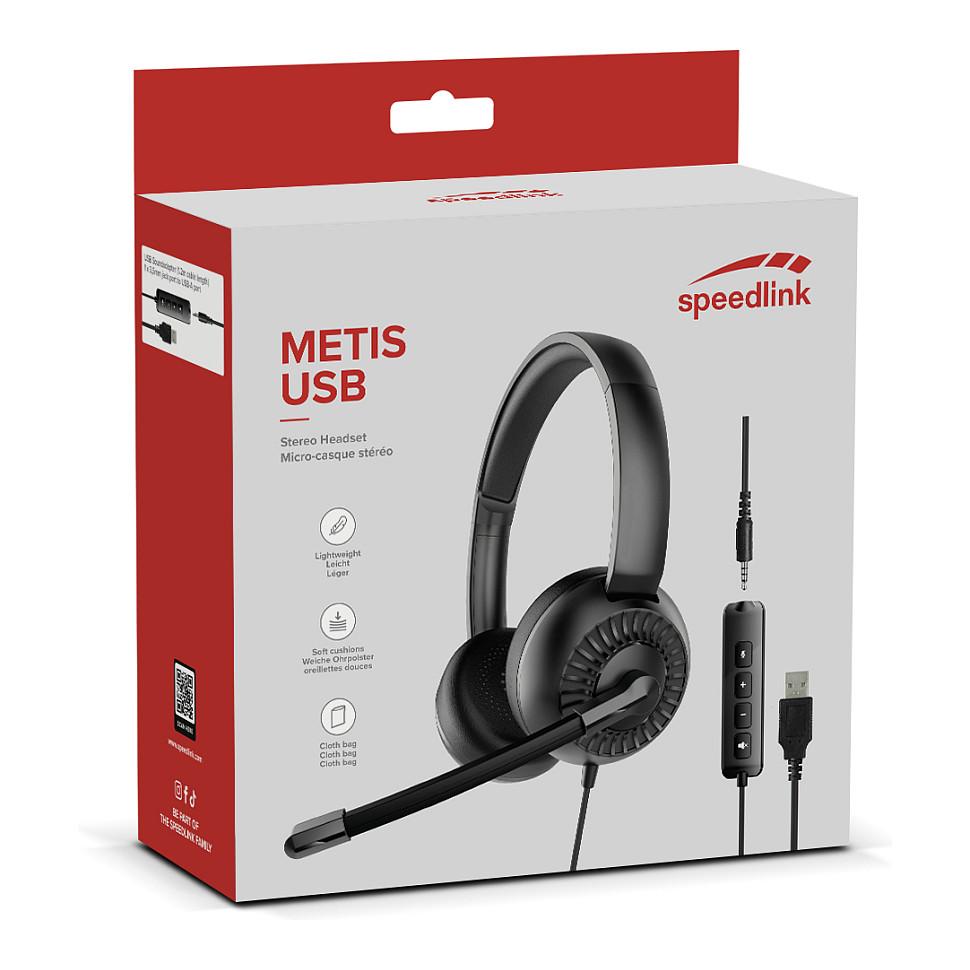 Kufje gaming SPEEDLINK METIS, Kabllo 2 m – Zezë - 7
