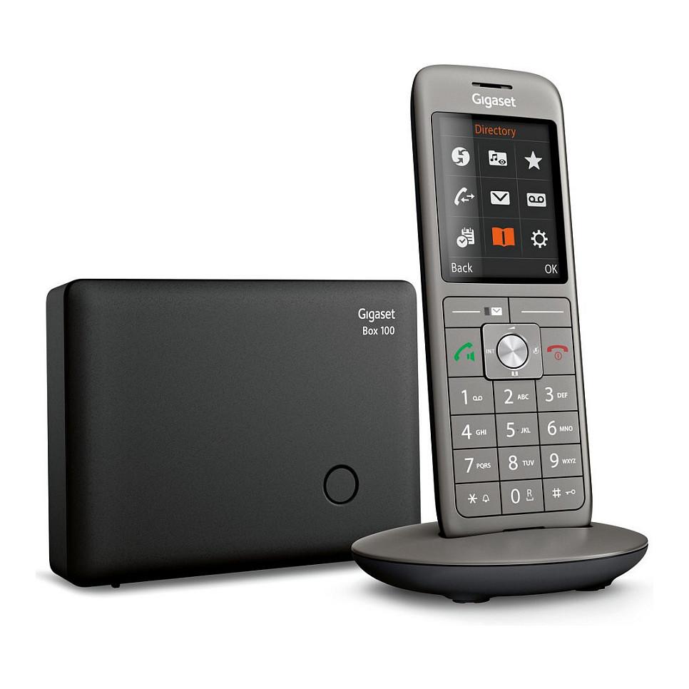 Telefon i Thjeshtë Gigaset CL660, DECT/GAP, 2.4" TFT, 240x320, deri në 400 Kontakte, Hands-Free - Antracit