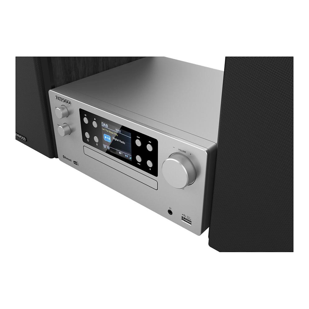 Sistem Audio për Shtëpi Kenwood M-925DAB-S, 50 W, DAB+, FM, RDS, Dalje për Kufje 3.5 mm - Zezë, Argjend - 7