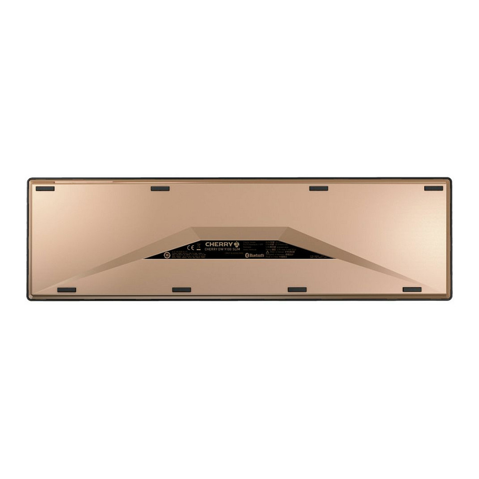 Set tastierë dhe maus pa kabllo CHERRY DW 9100 SLIM / Full Size / Scissor / Dual Mode / QWERTY Italisht – Zezë/Bronz - 6