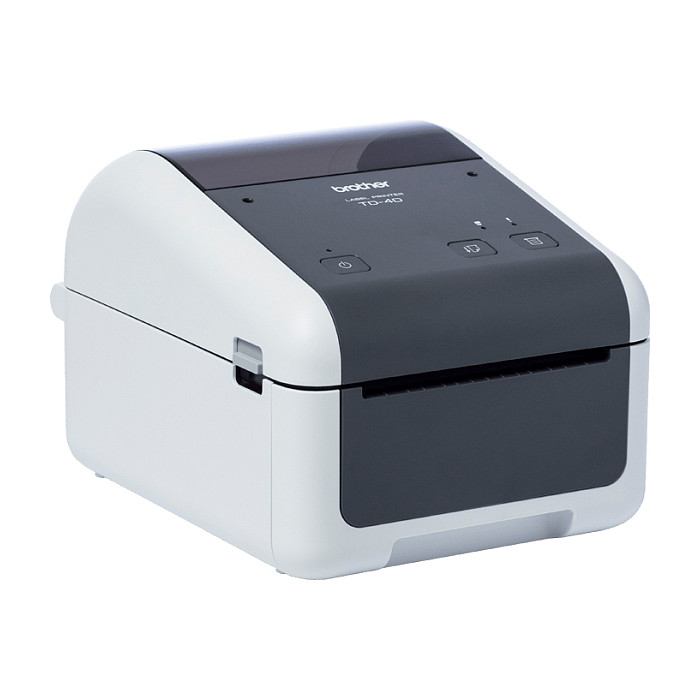 Printer Label Brother TD-4425DN / Direct Thermal / 203 DPI / 203 mm/s / 104 mm / 256 MB / 64 MB Flash / Ethernet / USB / RS-232 - Bardhë/Hiri - 2