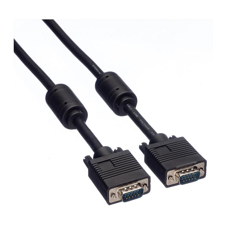 Kabllo VGA ROLINE 11.04.5670 / VGA (D-Sub) / HD-15 / 20m - Zezë - 3