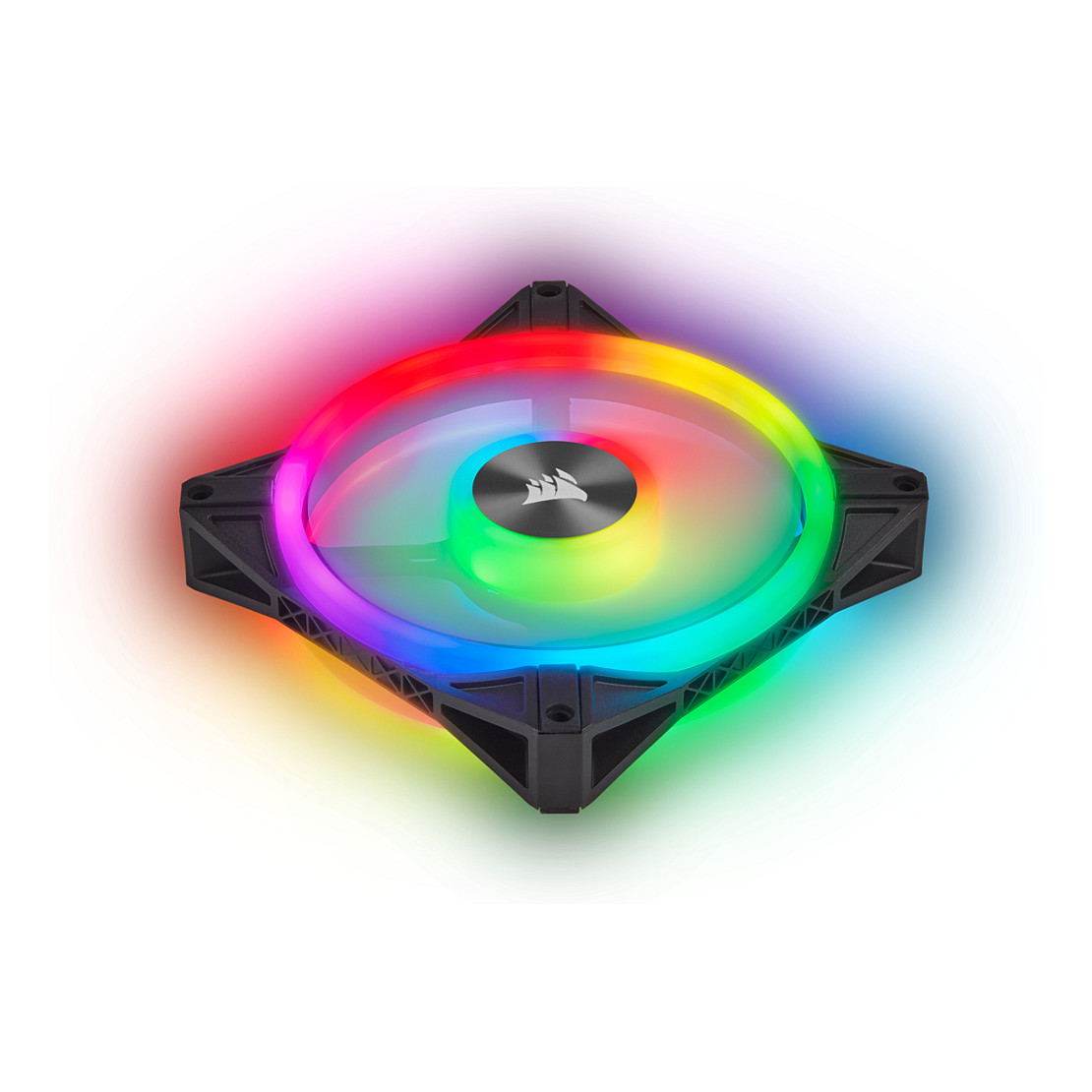 Ftohës për Kasë Corsair iCUE QL140 RGB / 140mm / 550-1250 RPM / RGB / PWM / 2-Pack – Zezë - 11