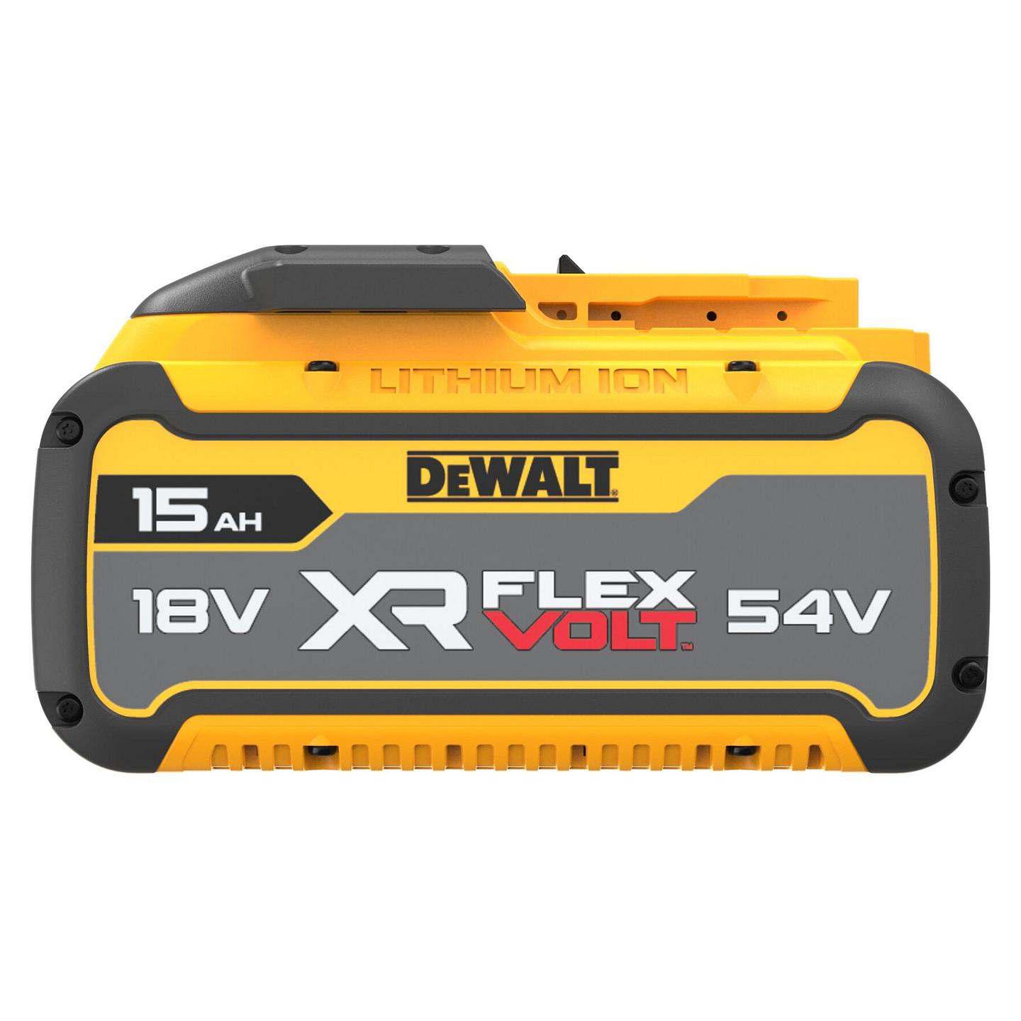 Bateri DeWALT DCB549-XJ XR FLEXVOLT, 18V/54V, 15Ah/5Ah, Li-Ion - Verdhë/Zezë - 4