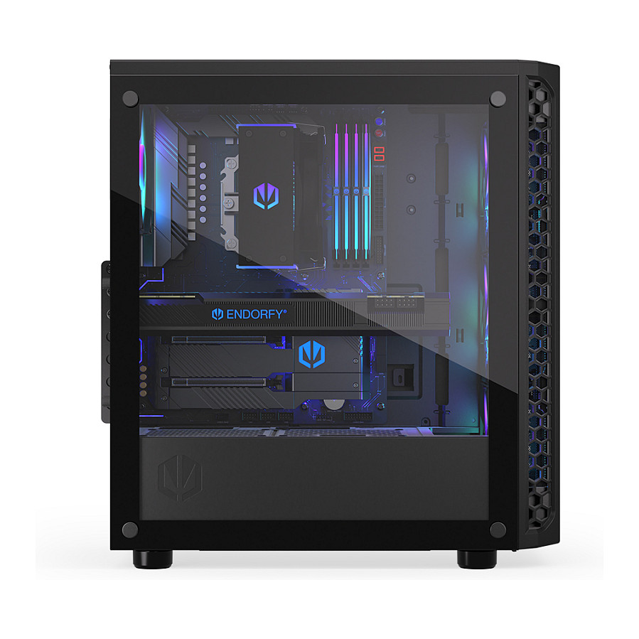 Kasë PC ENDORFY Signum 300 ARGB / Tower / 4x 120mm ARGB Fan / Radiator 360mm - Zezë - 11