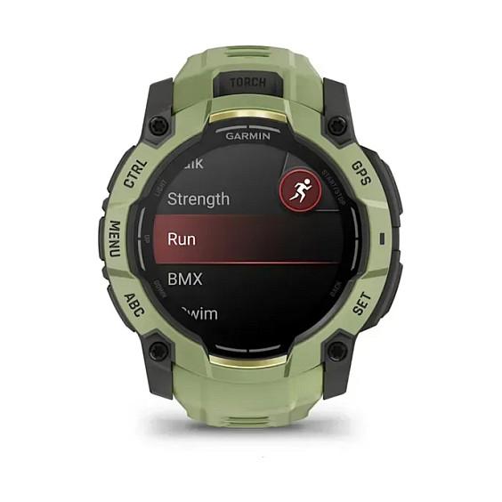 Orë e mençur Garmin Instinct 3, 50mm, AMOLED, GPS, 10 ATM, Limited Edition - Gjelbër - 6