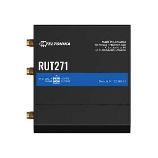 Ruter Industrial Teltonika RUT271, 5G RedCap, 4G LTE Cat 4, Wi-Fi 4, Dual SIM + eSIM, 1× WAN + 1× LAN 10/100Mbps - Zezë