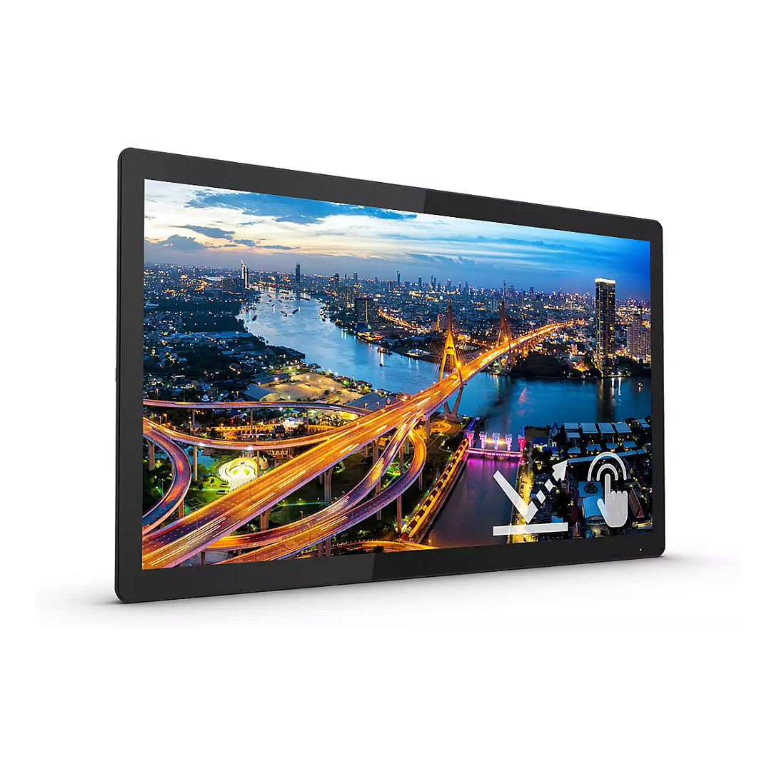 Monitor Philips B Line 222B1TFL/00 / 21.5" / Full HD IPS Touch / 75Hz / 4ms / HDMI+DP+DVI+VGA+USB - Zezë - 3