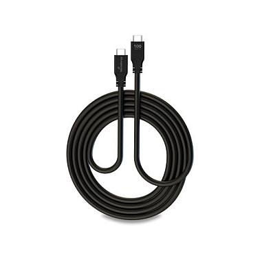 Kabllo USB MediaRange MRCS218 / USB-C në USB-C / USB 3.2 Gen 1x2 / 10 Gbit/s / PD 3.0 100W / E-Mark / 3m - Zezë - 6