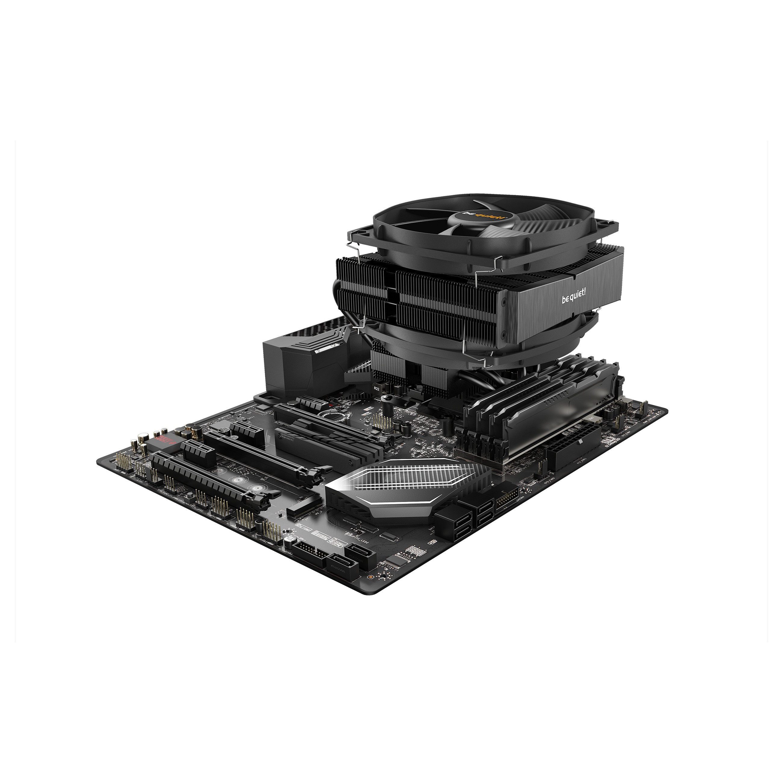 Ftohës për Procesor be quiet! Dark Rock TF 2 / 2x135mm / Top-Flow / 230W TDP – Zezë - 4