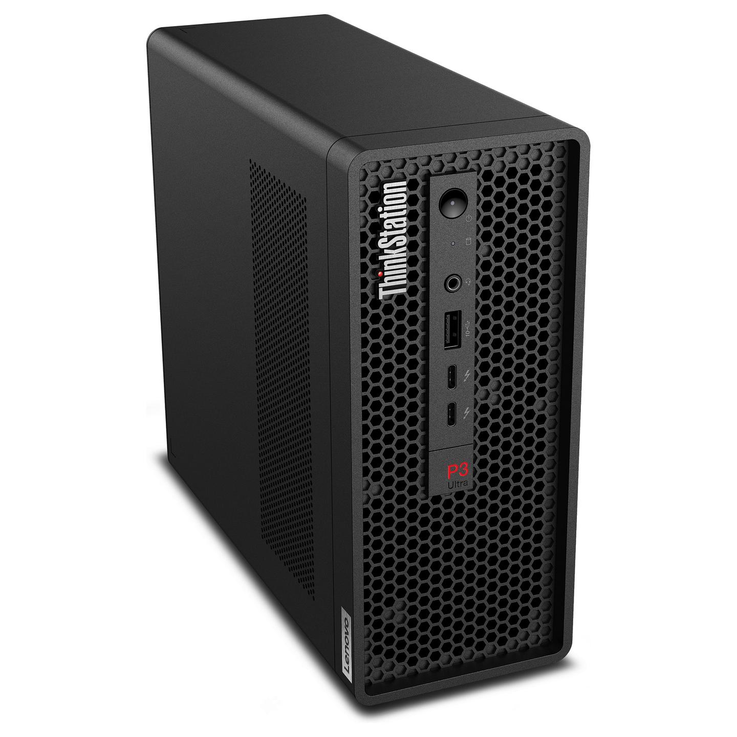 Mini Kompjuter Lenovo ThinkStation P3 Ultra, Core i7-13700K, 32GB DDR5, 512GB, Intel UHD Graphics 770 - Zezë - 4
