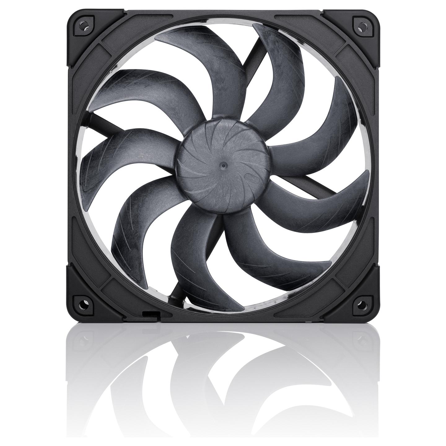 Ftohës për Kasë Noctua NF-A14x25 G2 / 140mm / 1500 RPM / PWM / 2-Pack – Zezë - 3
