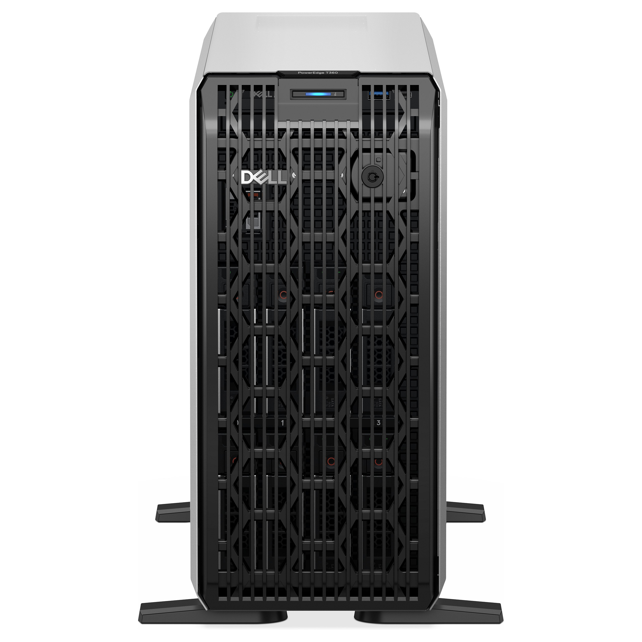 Dell PowerEdge T360 Tower Server – Intel Xeon 6333P, 32GB DDR5 ECC, 2x480GB SSD, PERC H755 RAID, 8x3.5" Hot-Plug, 700W - 2