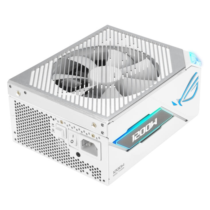 Furnizues Energjie ATX ASUS ROG Thor / 1200W / 80 PLUS Platinum / ATX 3.1 / PCIe 5.1 - Bardhë - 2