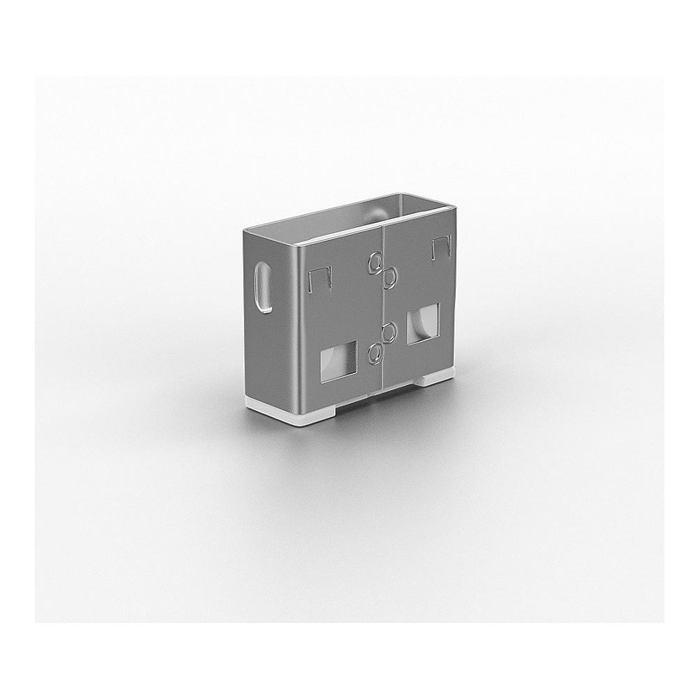 Bllokues portash Lindy 40464, USB-A, 10 copë, pa çelës - Bardhë - 3
