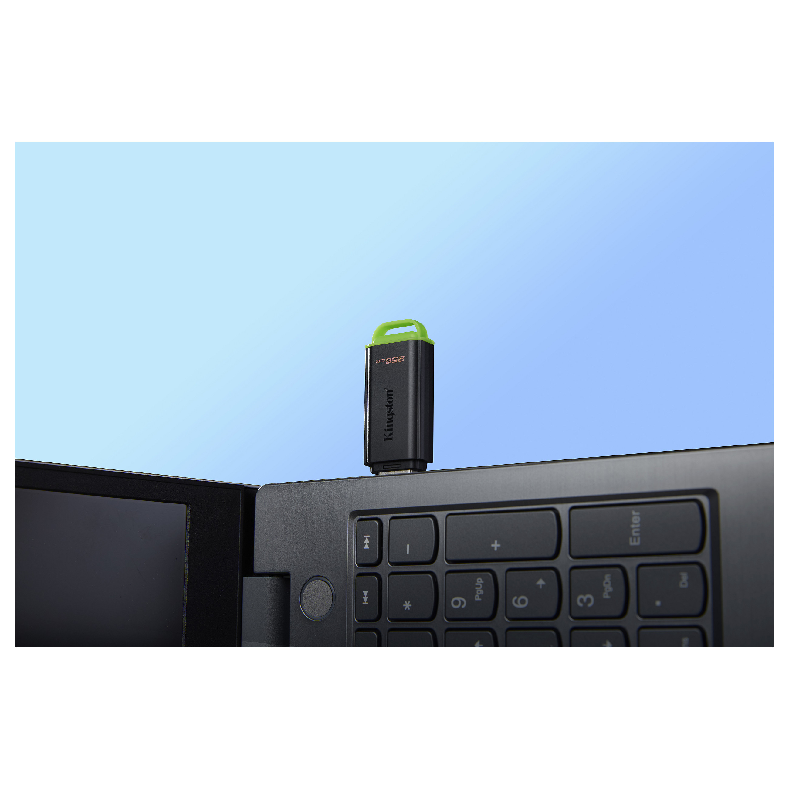 USB Flash Drive Kingston Technology DataTraveler Exodia G2 / 256GB / USB Type-A / USB 3.2 Gen 1 - Zezë/Gjelbër - 8