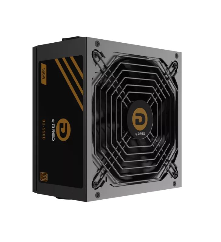 Furnizues Energjie M.RED DU-550B / 550W / ATX / 80 PLUS Bronze / Non Modular – Zezë - 2