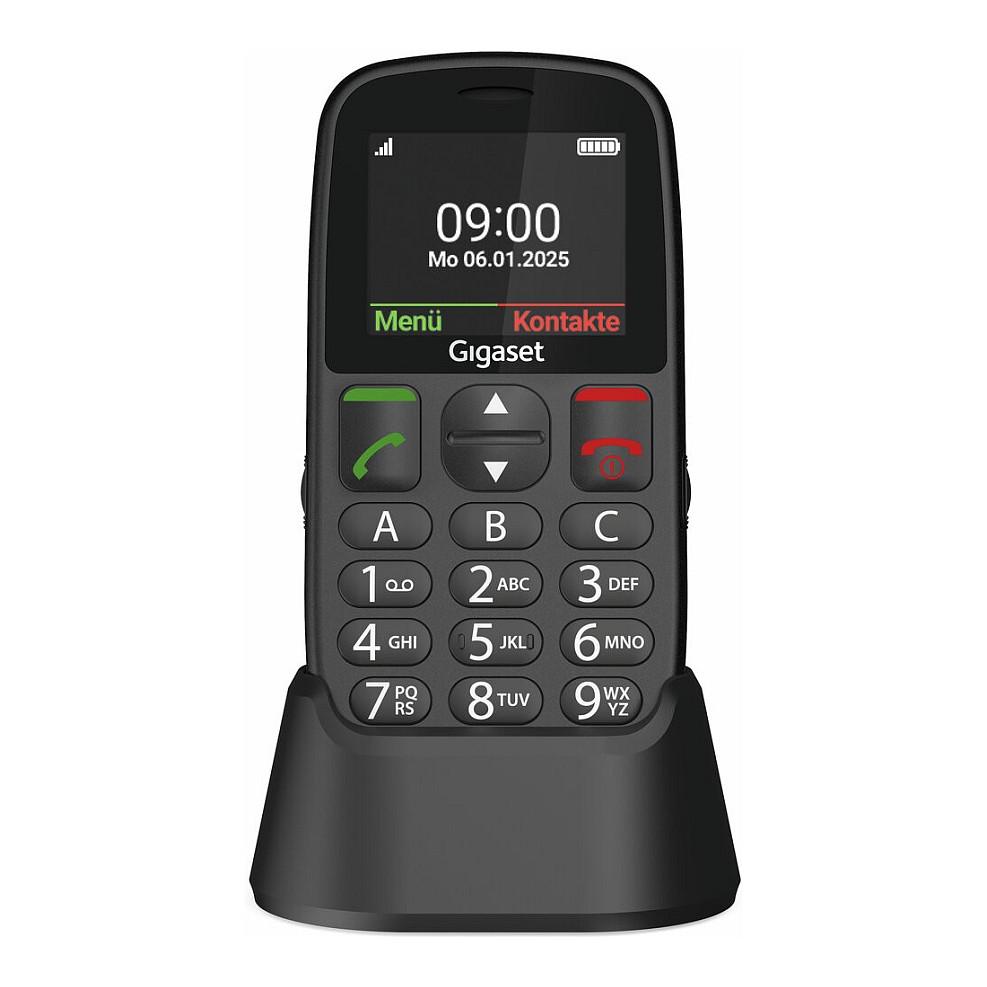 Telefon i Thjeshtë Gigaset GL395, 2G, Dual SIM, Ekran 2.2" TFT me Ngjyra, 32MB RAM, 32MB Memorie, Buton SOS, IP44 - Zezë - 7