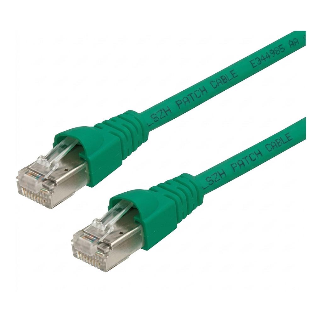 Kabllo për Rrjet Telegärtner MP8 FS 600 / RJ45 - RJ45 / Cat.7 / S/FTP / 1 m - Gjelbër