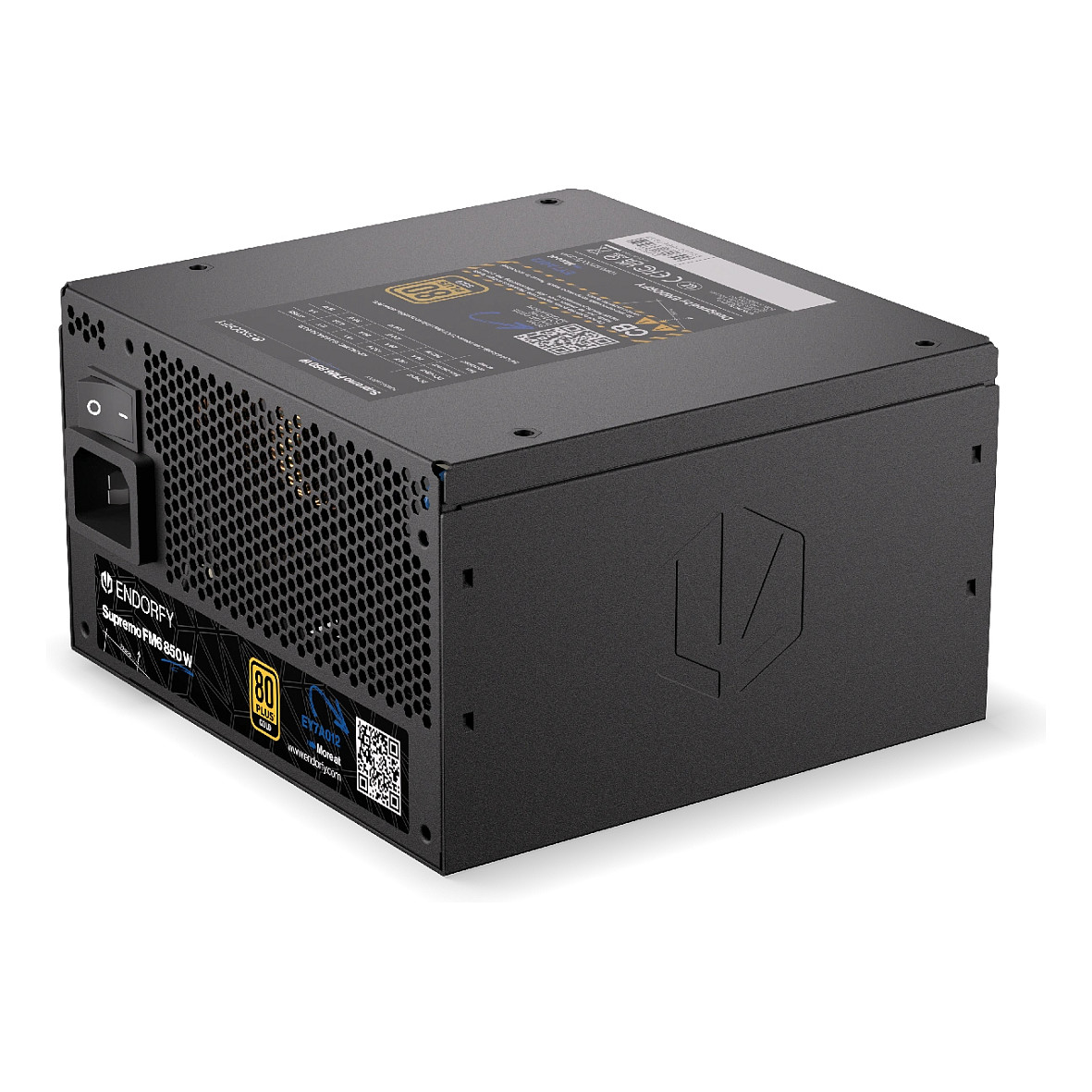 Furnizues Energjie Endorfy Supremo FM6 / 850W / ATX 3.1 / 80 PLUS Gold / Fully Modular - Zezë - 4