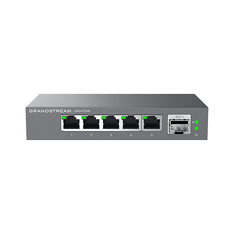 Switch 8P Grandstream GWN7701P. Switch me 8 porte. 4 Porte PoE+