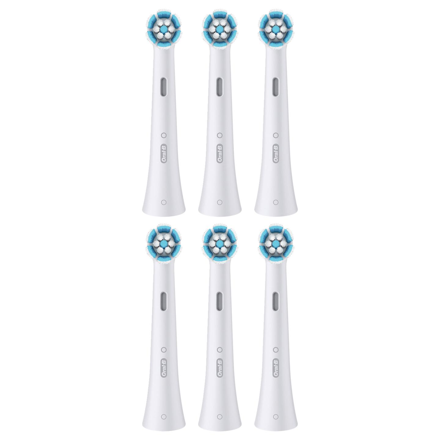 Koka Zëvendësuese për Furçë Dhëmbësh Oral-B iO Sanfte Reinigung / 6 Copë / Fije të Buta / Për Oral-B iO – Bardhë - 2