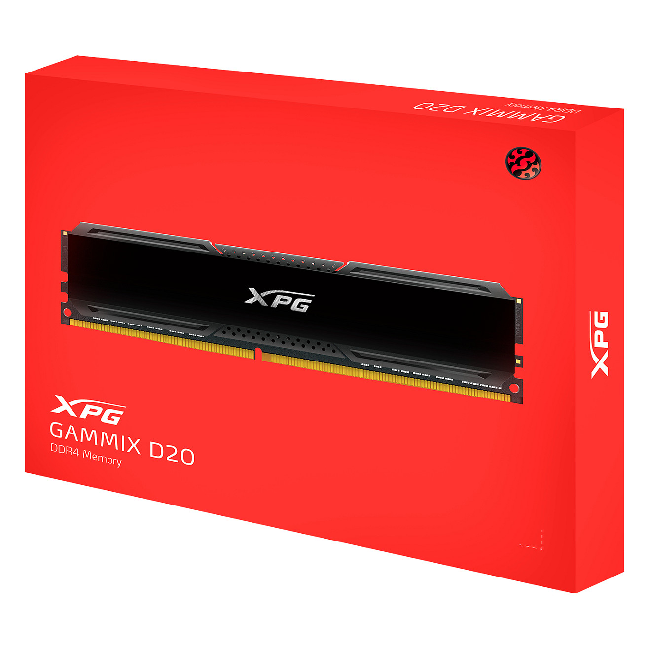 RAM Memorie DDR4 ADATA XPG GAMMIX D20 / 32GB (2x16GB) / DIMM / 3200MHz / CL16 - Zezë - 8
