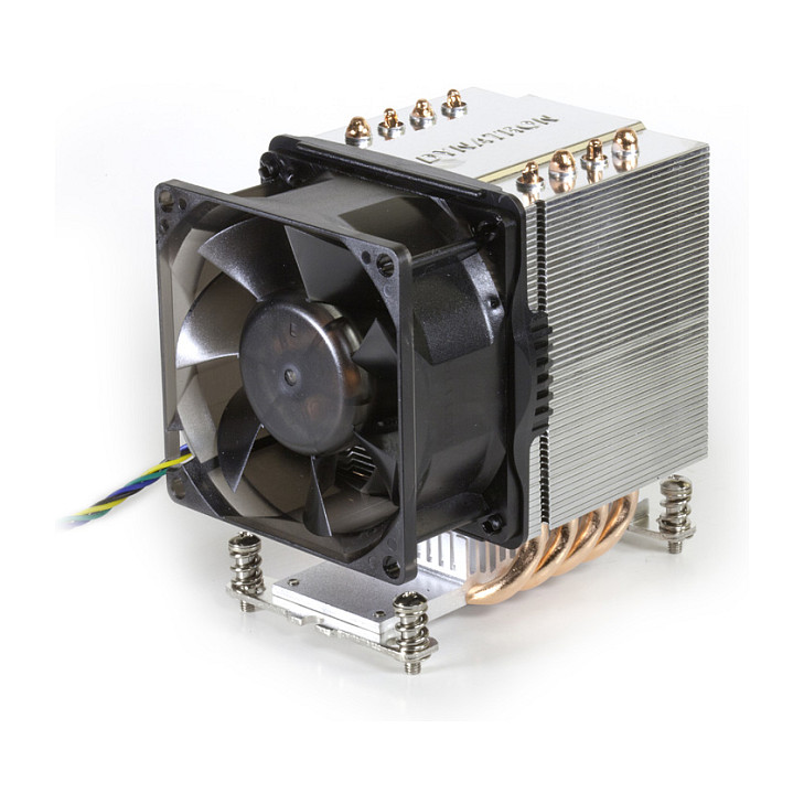 Ftohës për Procesor Dynatron A19 / 3U / Aktiv / 165W TDP / 80mm PWM Fan / Heatpipe Contact / AM4/AM5 - 2