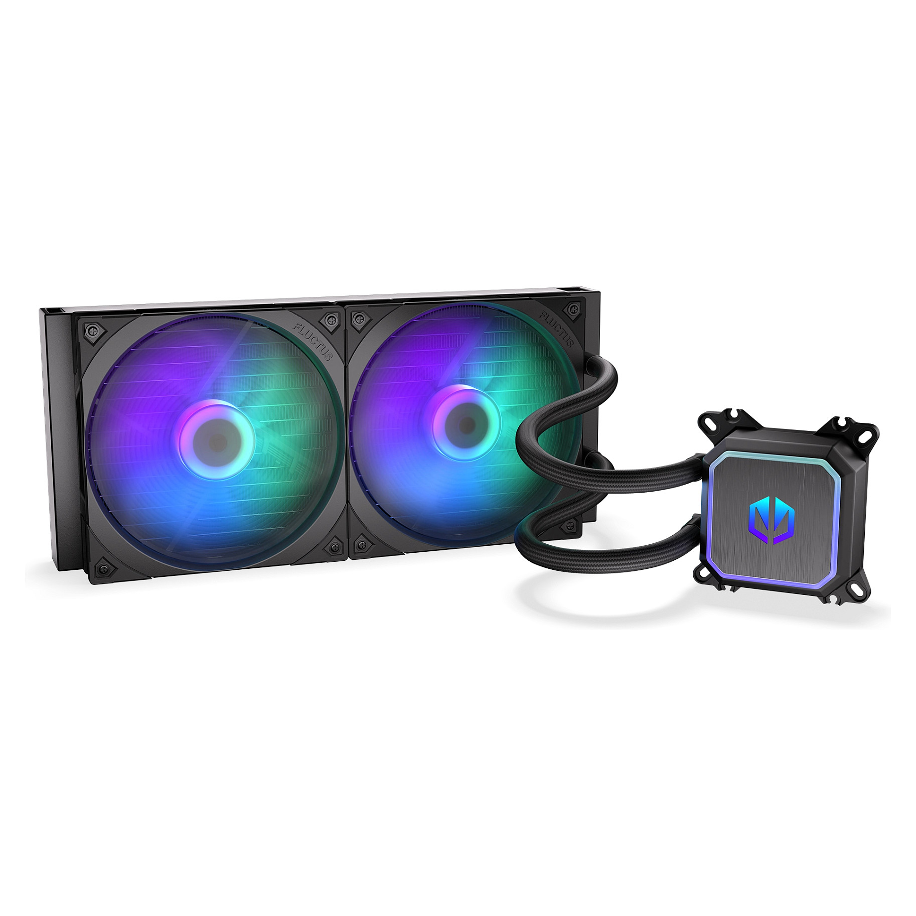 Ftohës për Procesor Endorfy Navis F280 ARGB / 280mm / AIO / ARGB - Zezë - 2